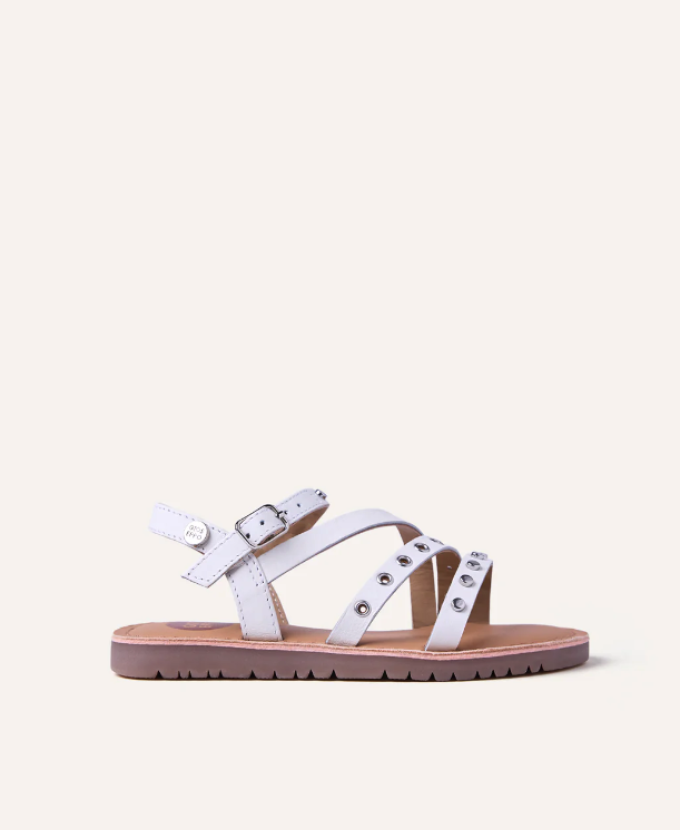 Gioseppo - SANDALI PELLE BORCHIE E OCCHIELLI AWASI<br>dal 32 al 39